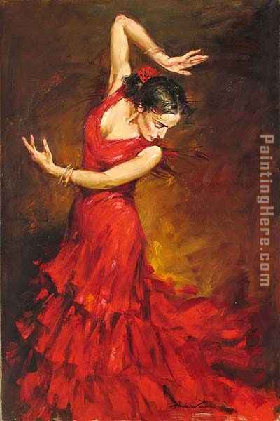 Dance painting - Andrew Atroshenko Dance art painting